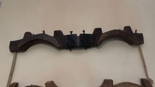 Juego dos Yugos antiguos madera y metal