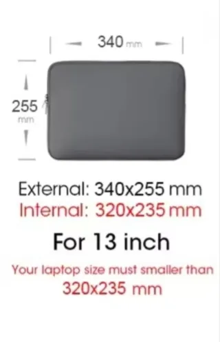 Funda portátil 13 pulgadas