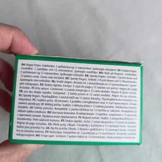 Juego de mesa Rappe Fingre Speedy Fingers