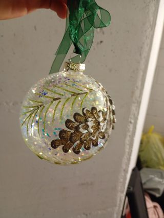 Set 7 Palle Natale Vetro Collezione