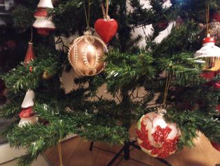 Set 7 Palle Natale Vetro Collezione