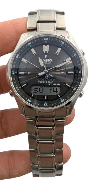 CASIO LINEAGE RADIOCONTROL SOLAR ZAFIRO ESTRENAR