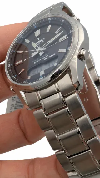 CASIO LINEAGE RADIOCONTROL SOLAR ZAFIRO ESTRENAR