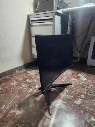 Monitor Curvo AOC C24G1 Negro/Rojo