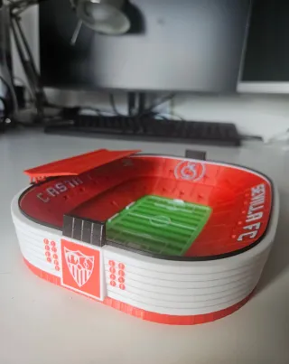 Maqueta Fluorescente - Estadio R. Sánchez-Pizjuán