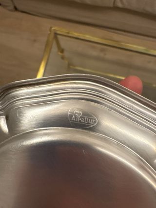 12 Piatti in Alpaca Alpadur