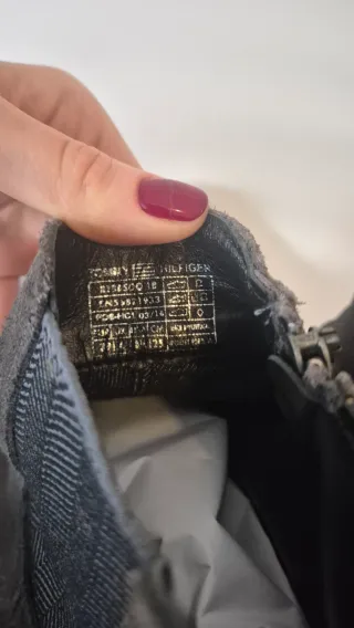 Stivaletti Tommy Hilfiger grigi