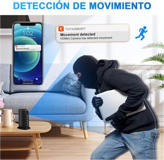 Cámara Espía WiFi 5G 1080P Oculta Cargador USB