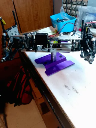 Coche RC Nitro Escala 1/10 parapiezas