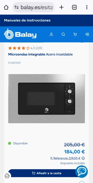 Horno, Placa Inducción y Microondas Integrado