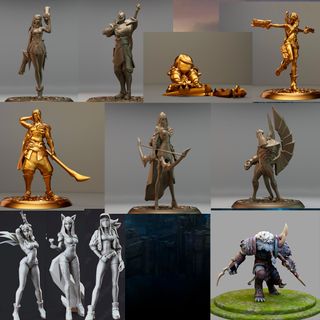 Miniaturas 3D League of Legends LOL