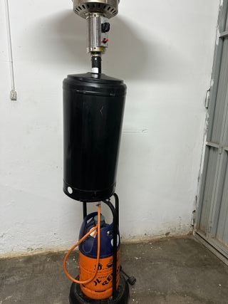 Calentador de gas exterior