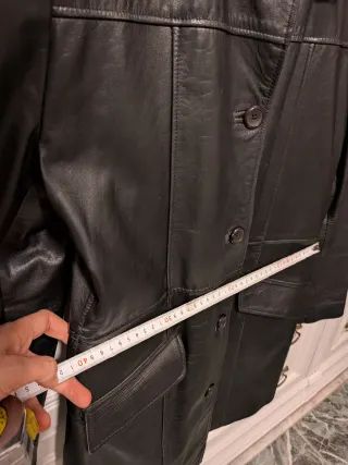 Abrigo de piel negro Argentina