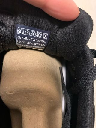 Zapatillas Skechers Memory Foam Negras Talla 44