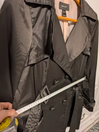 Gabardina Mango Marrón