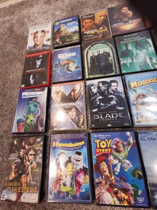 Lote 28 Películas DVD Disney Pixar Matrix Star
