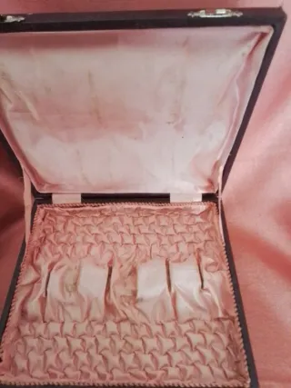 2 Cajas Antiguas para Cubiertos