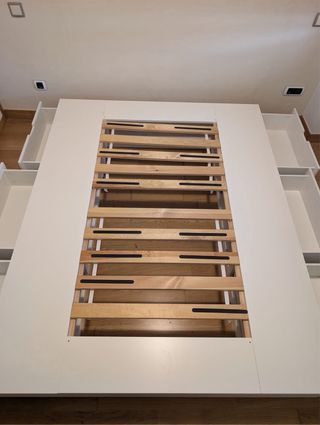 Canapé cama 150 cm blanco