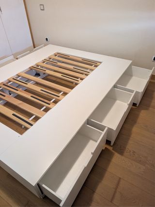 Canapé cama 150 cm blanco