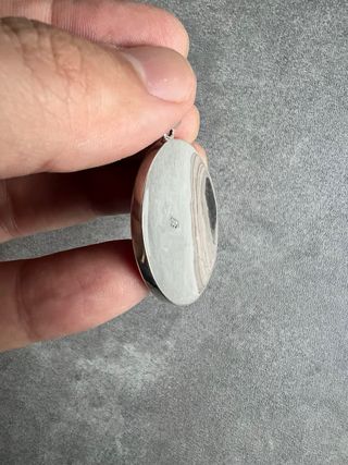 Colgante Arcoíris Plata Peruana Incrustado