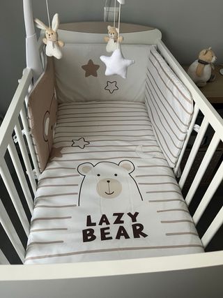 Cuna de madera Trama