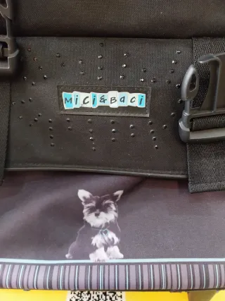 Zaino scuola nero con ruote