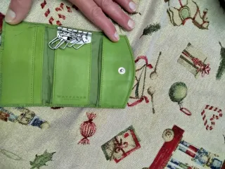 Portachiavi The Bridge Wayfarer Pelle Verde