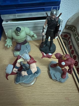 Lote Figuras Marvel (Hulk, Thor, Iron Man)