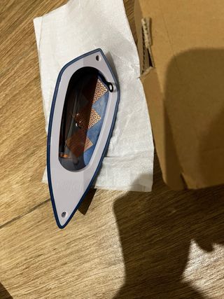 Aleta de antena coche azul