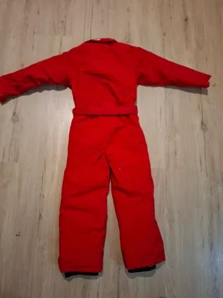 Mono esquí niño/a rojo talla 6A