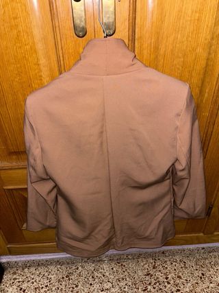 Blazer marrón mujer