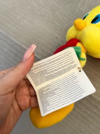 Peluche Titti con cappellino e cuore