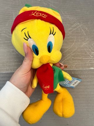 Peluche Titti con cappellino e cuore