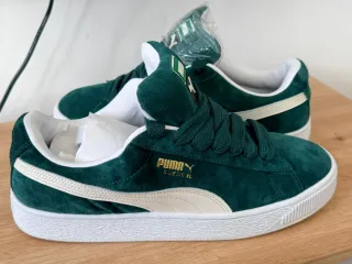 Zapatillas Puma Suede XL Verde Talla 46