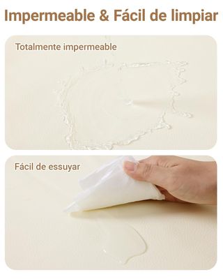 ★ Alfombra bebé Acolchada 127 x 127 x 3cm