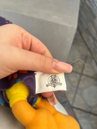 Peluche Titti con cappellino e salopette