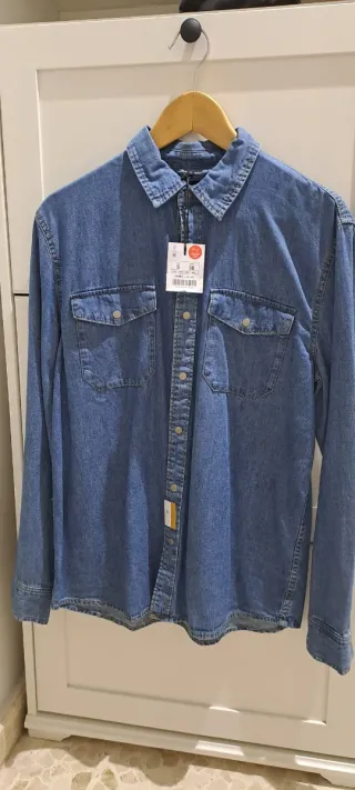 Camisa vaquera Lefties Talla S