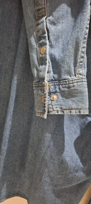 Camisa vaquera Lefties Talla S