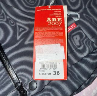 Giacca Halti nuova con cartellino