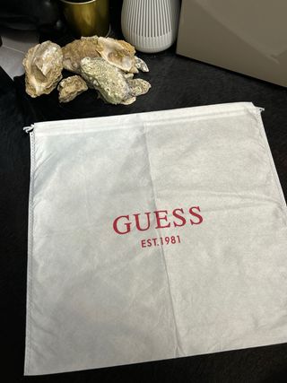 Busta Guess per borse bianca