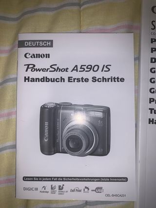 Canon PowerShot A590 Fotocamera Digitale