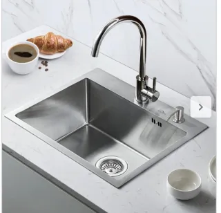 Fregadero Cocina 1 Poza con dispensador de Jabón