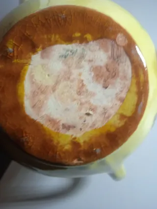 Jarra antigua cerámica pintada