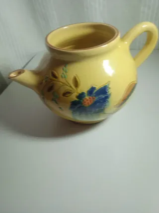 Jarra antigua cerámica pintada