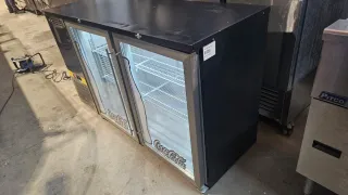 Nevera expositora doble puerta