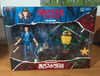 Figuras Tortugas Ninja y Stranger Things