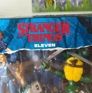 Figuras Tortugas Ninja y Stranger Things