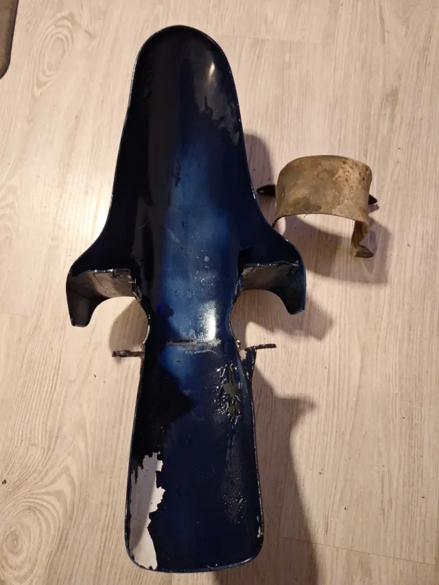 Guardabarros delantero Honda Transalp