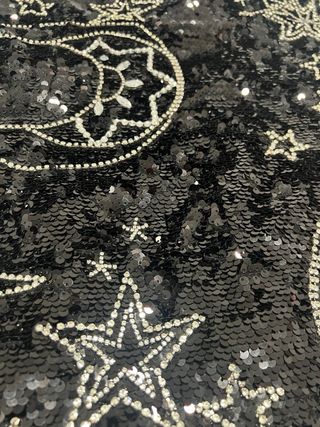 Vestido lentejuelas y piedras Anthropologie