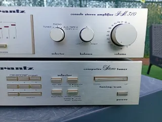 Amplificador y Sintonizador Marantz
